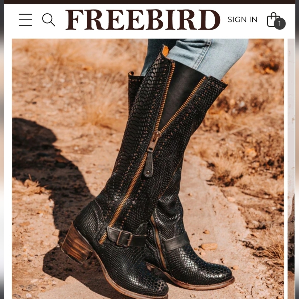 Freebird Carson boots NEW size 8